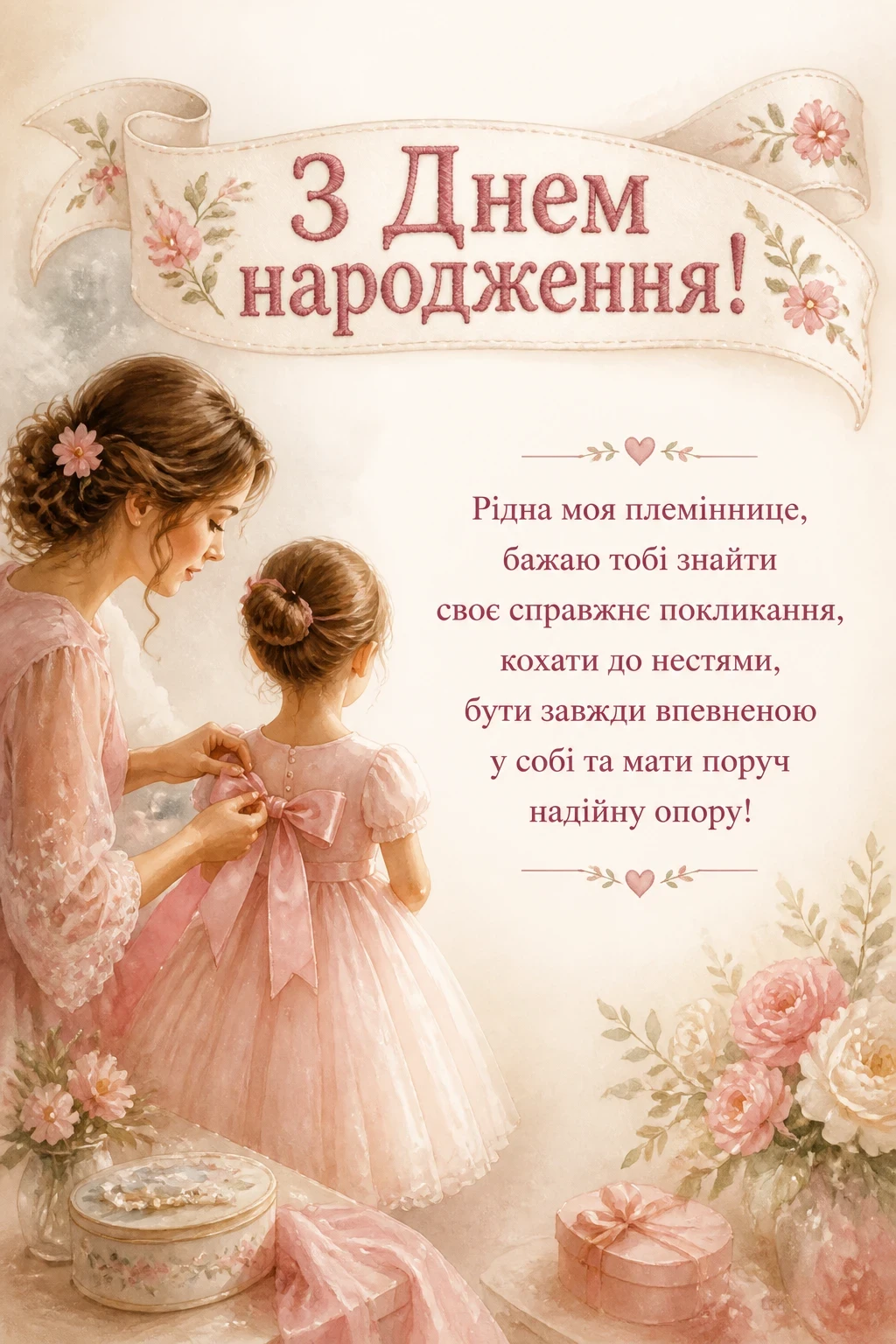 привітання з днем народження племінниці від тьоті привітання з днем народження племінниці від тьоті