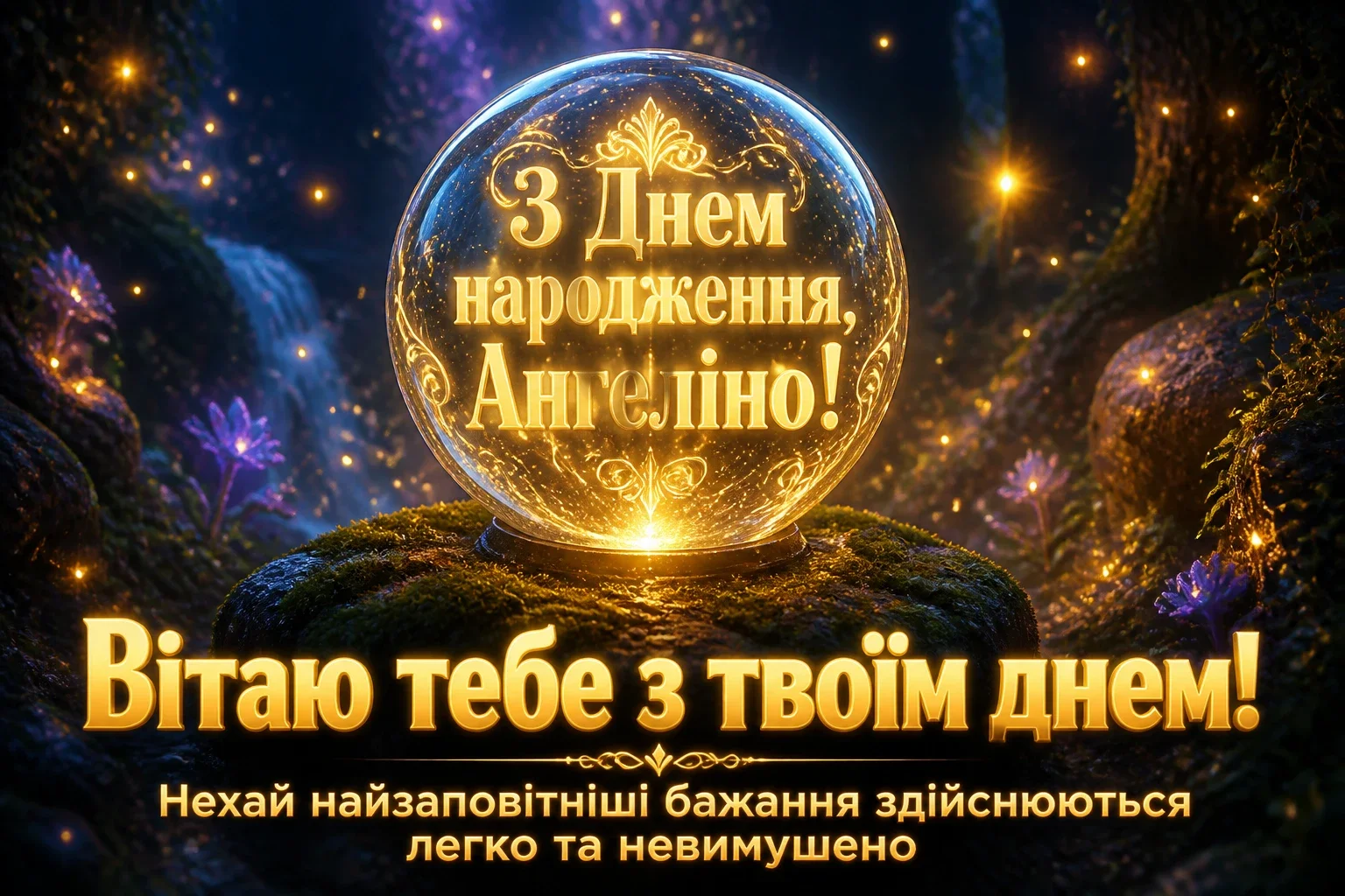 з днем народження ангеліна