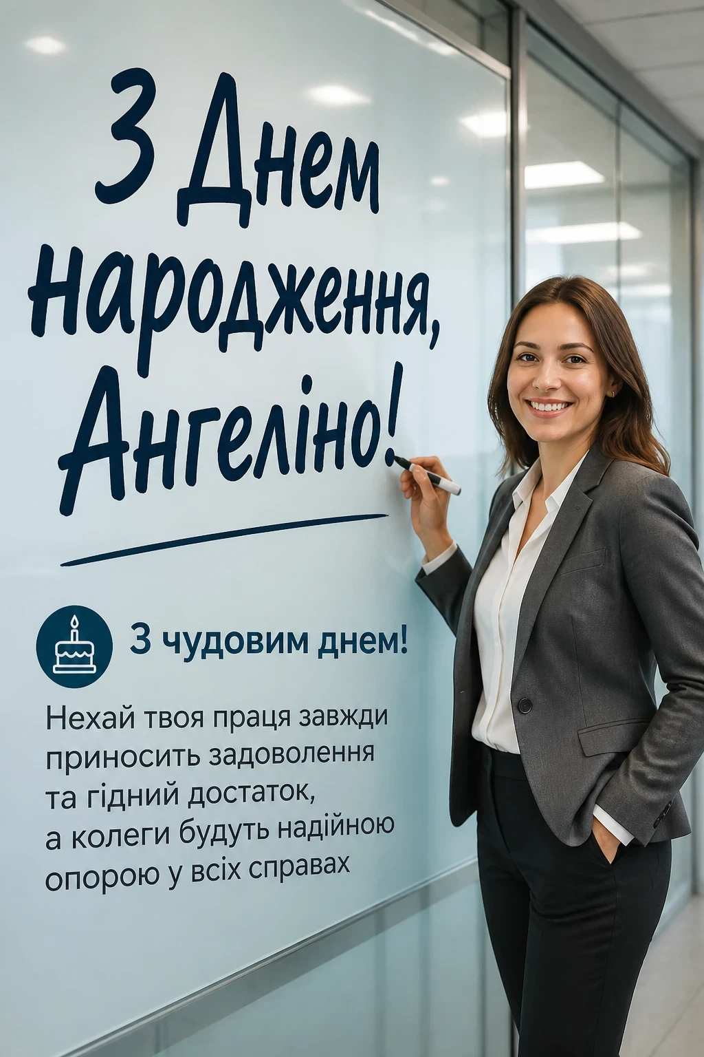 з днем народження ангеліна
